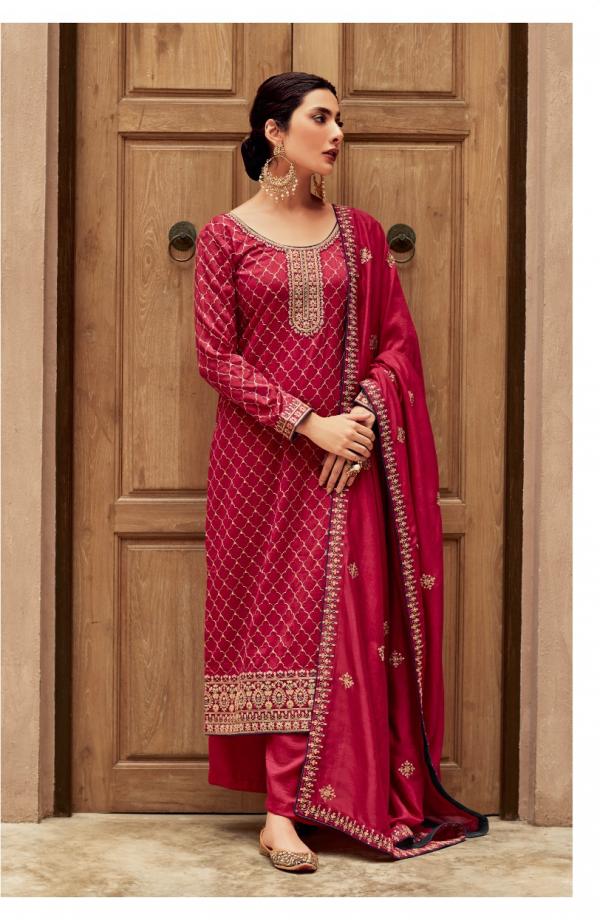 Aashirwad Gulkand Nargis Silk Designer Salwar Kameez 